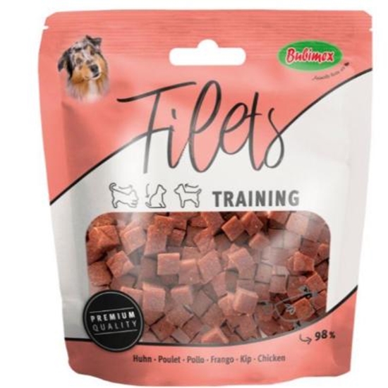 Picture of Bubimex Training Fillets Chicken 50g: Perfect Reward for Dog